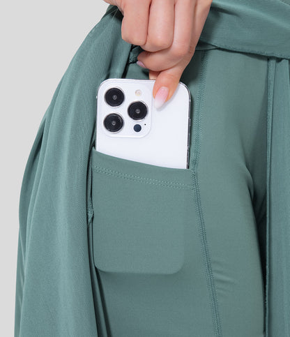 Livan - Falda 2 en 1 de talle alto