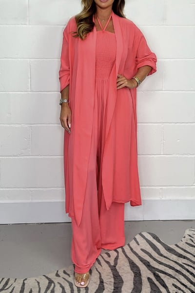 Look completo: Mono elegante + Kimono ligero GRATIS