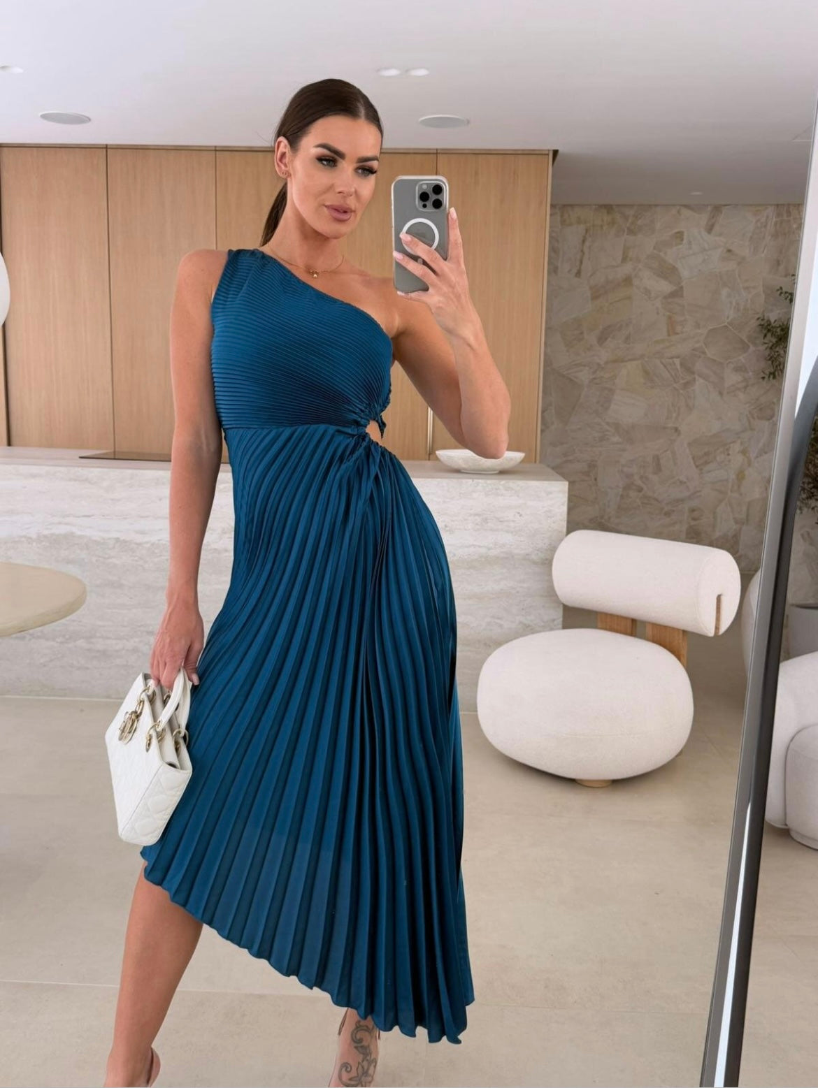 Anna | Vestido plisado