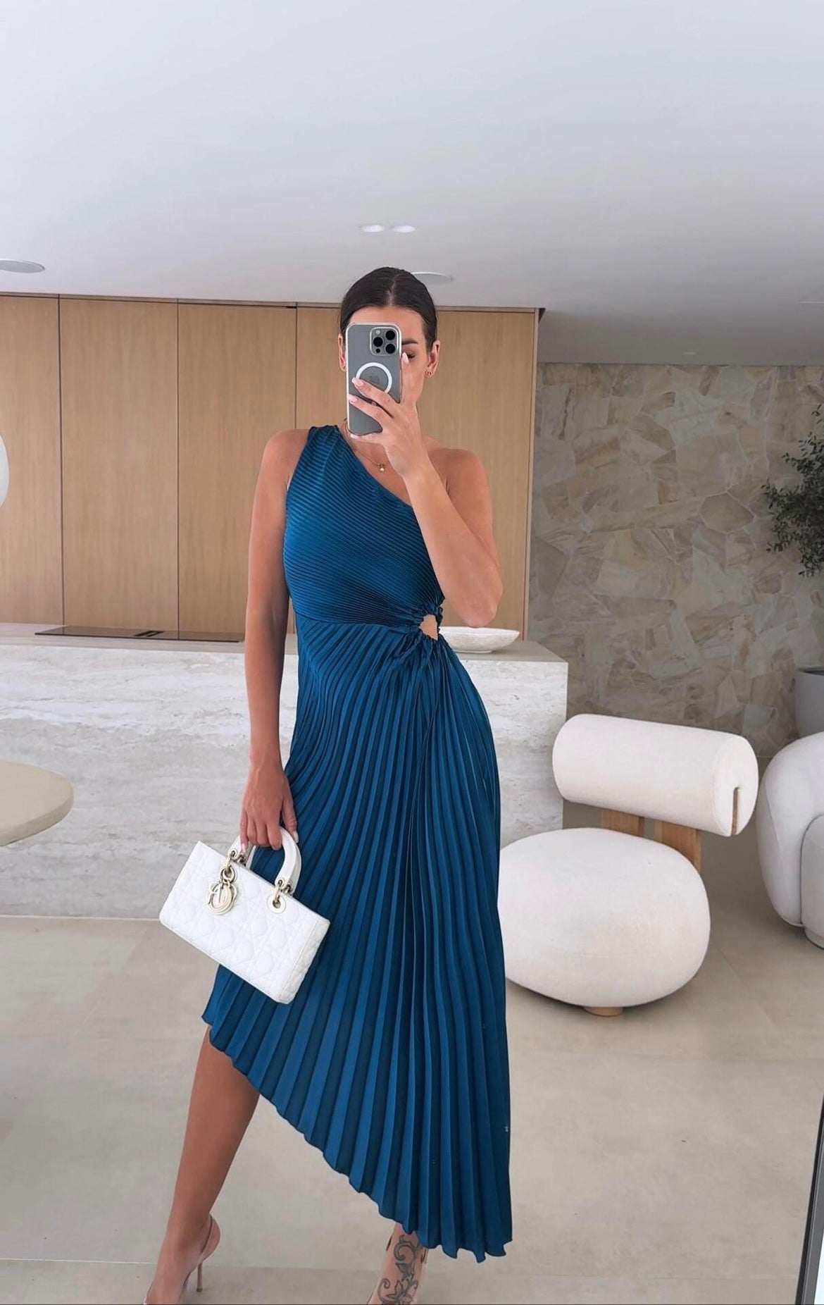 Anna | Vestido plisado