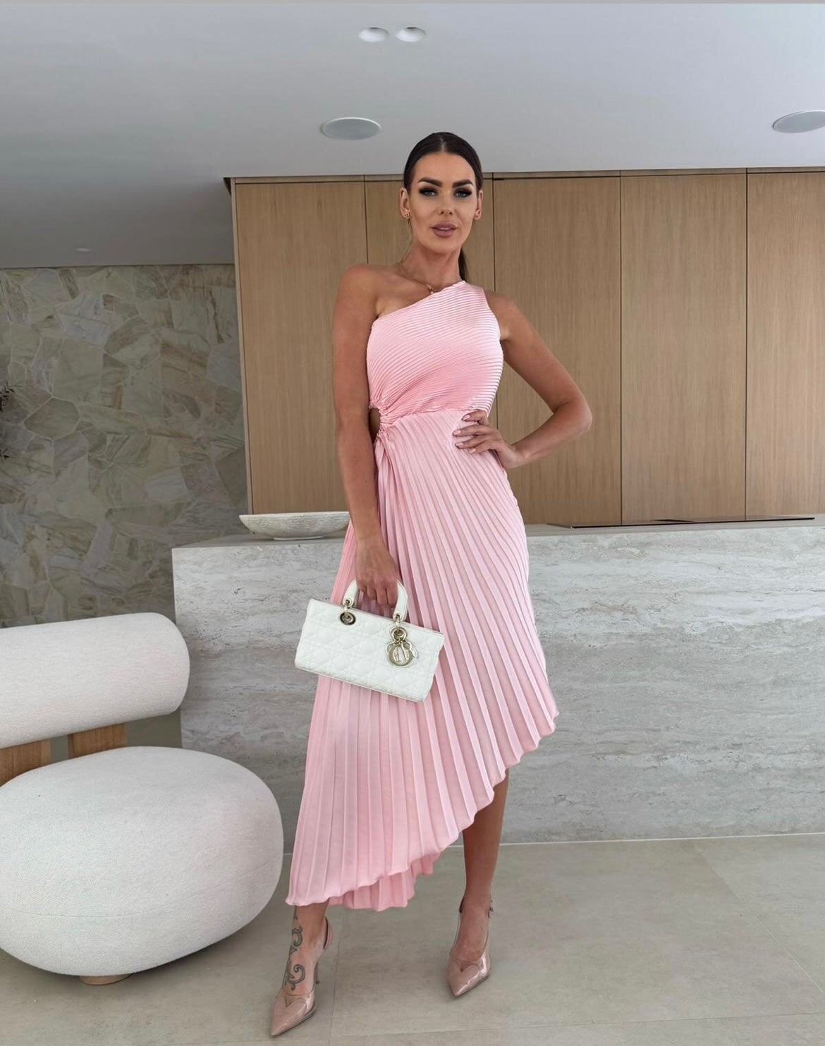 Anna | Vestido plisado