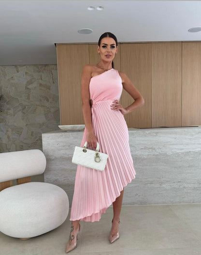 Anna | Vestido plisado