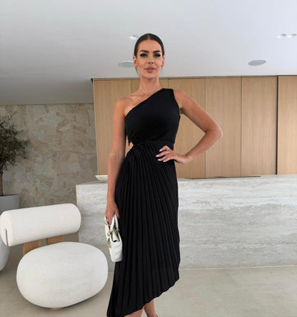 Anna | Vestido plisado