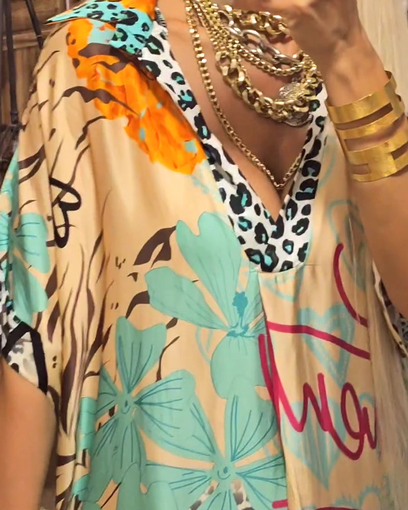 Valeria - Vestido casual con escote en V