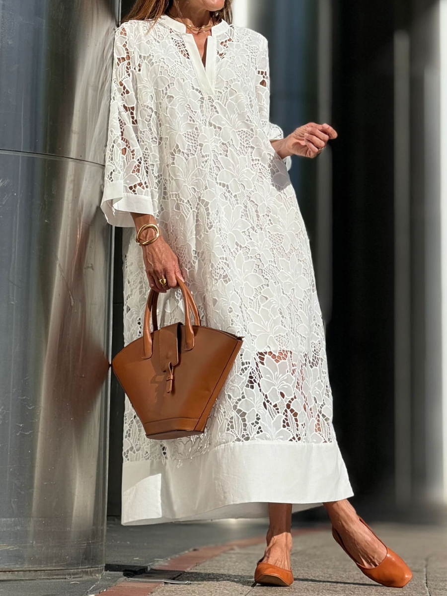 Vestido de Encaje Elegante Sophia 🤍