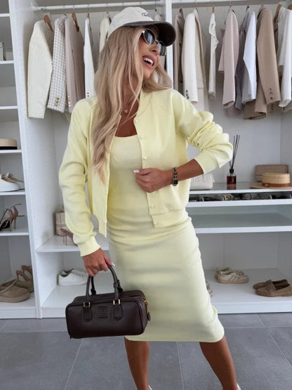 ALMA - CONJUNTO VESTIDO Y SUDADERA