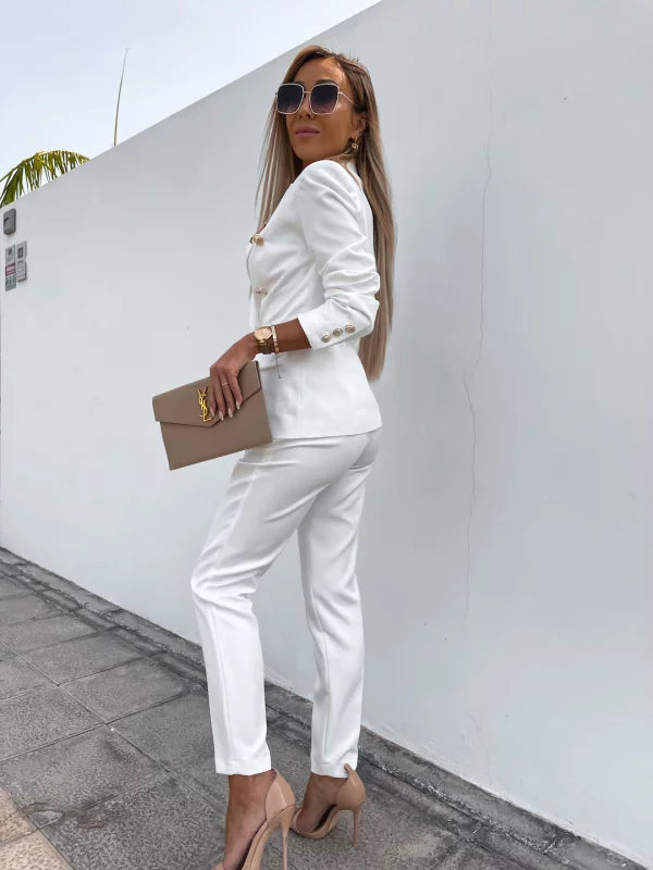 ODELLA - CONJUNTO DE BLAZER Y PANTALÓN